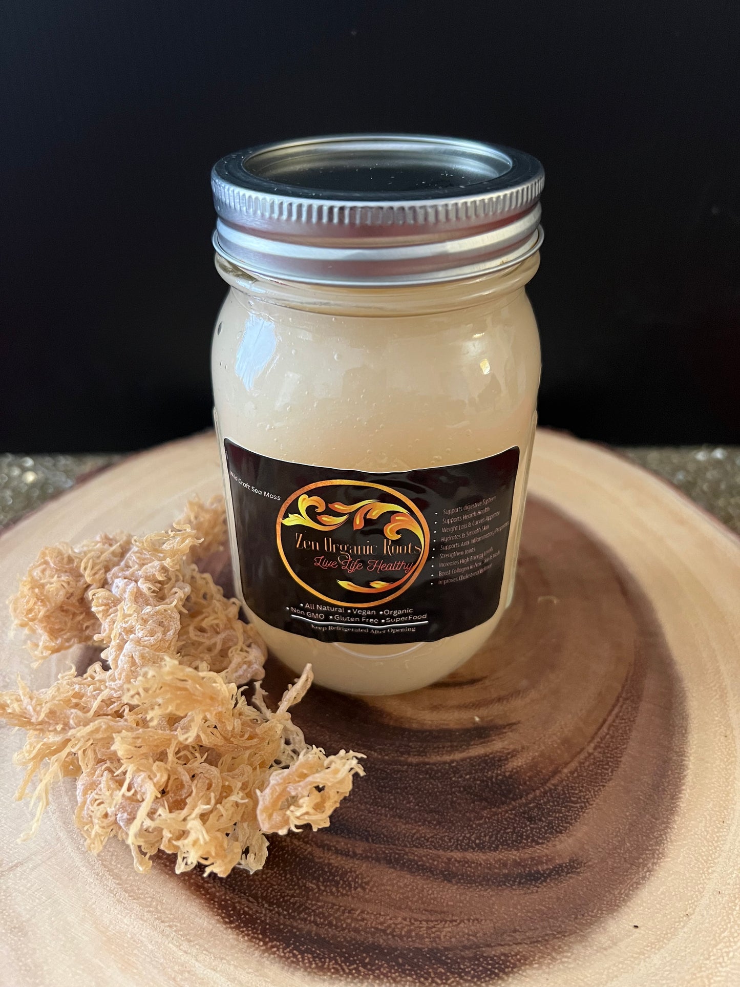 Zen's Premium Gold Sea Moss Gel