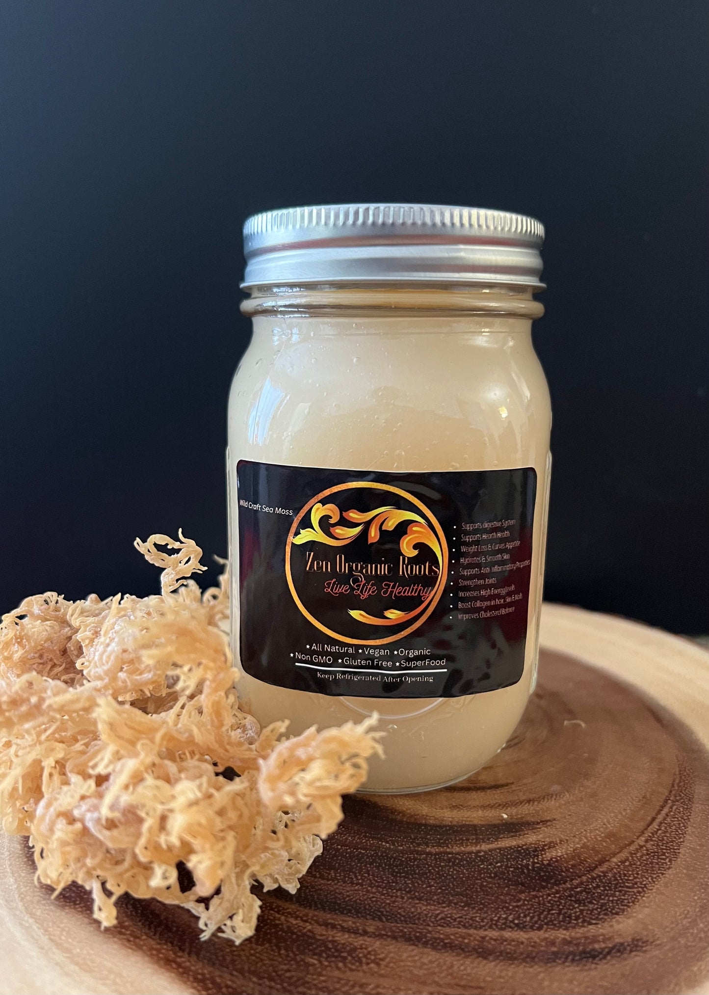 Zen's Premium Gold Sea Moss Gel
